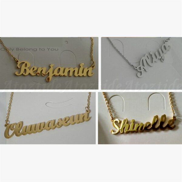 Collier personnalisé prénom