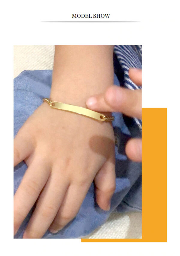 Bracelet gravé