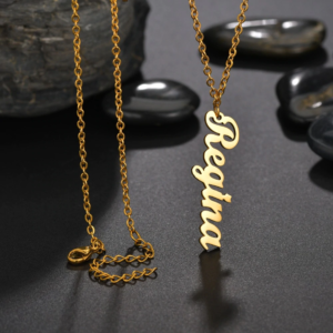 Collier personnalisé gravé